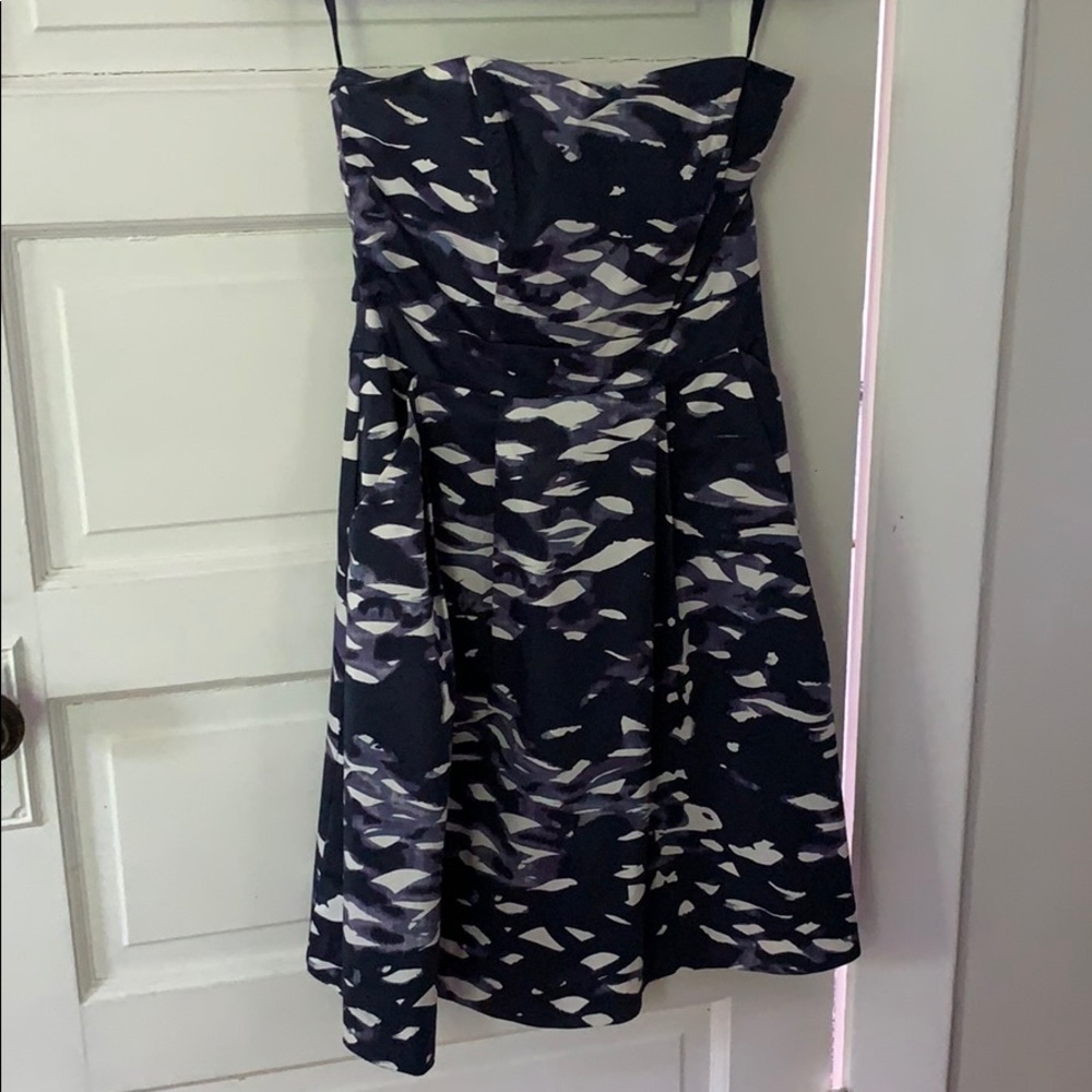 Strapless H&M dress with pockets